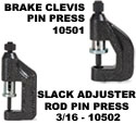 Brake Pin Press - 10501, 10502