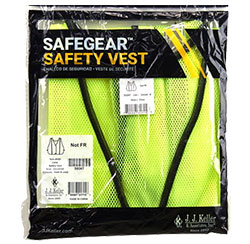 Back View of Safety Vest