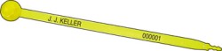 OctoLock™ Plastic Ball-Type Yellow Seal Black Imprint 18-TS