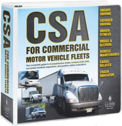 CSA for Commercial Motor Vehicle Fleets Manual 197-M
