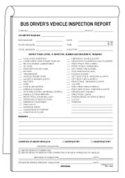 Bus Driver's Vehicle Inspection Report