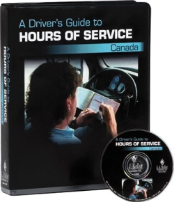 A Driver&#39;s Guide to Hours of Service Canada DVD Training 300-DVD
