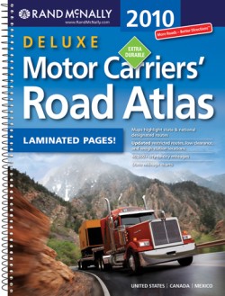 2010 Rand McNally Deluxe Motor Carriers' Road Atlas 409-RD-0