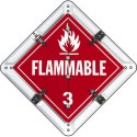 Aluminum Flip-File Placard - 3626/601-TPF