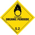 Organic Peroxide Class 5 Division 5.2 HazMat Label 10-HML-R