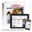 5-Minute Workplace Safety Talks Manual + Online Edition w/ 1-Year Update Service 36518