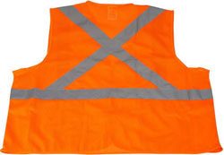 Back View of Safety Vest