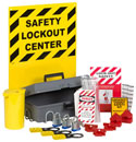 Lockout / Tagout Wall-Mount Station with Removable Kit - 10204 / 625-RL