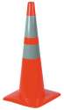 Traffic Cone w/ Reflective Collars - 28" 6198