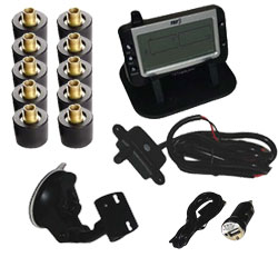 10 SCE Sensor TPMS Kit for Semi Tractors with Duals