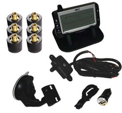 6 SCE Sensors TPMS Kit for Tractors w/Super Singles