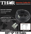 Thor 1/0 Cable Kit (Set of 2)