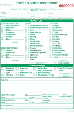 Detailed Driver Inspection Report 3-Ply Snap-out Carbon 