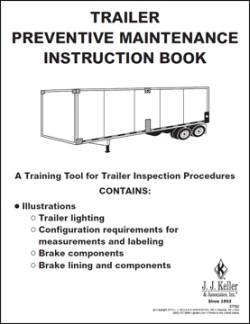 Trailer Preventive Maintenance Inspection Instruction Book 27762
