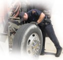 Roadcheck Roadside Vehicle Inspection officer